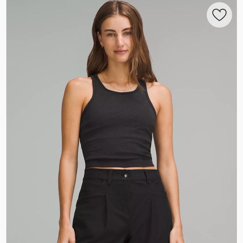 Lululemon • Ebb to Street Racerback Crop Tank